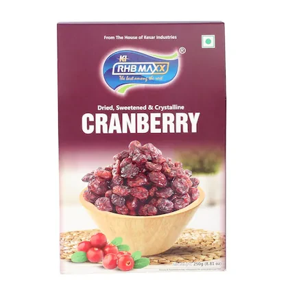 RHB MAXX CRANBERRY 250G