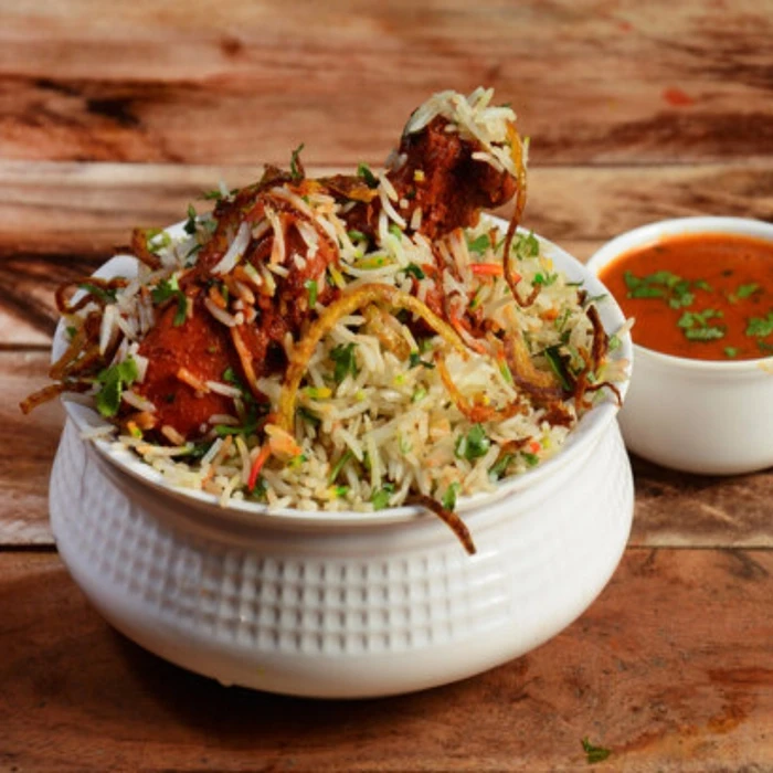 CHICKEN IRANI DUM BIRYANI