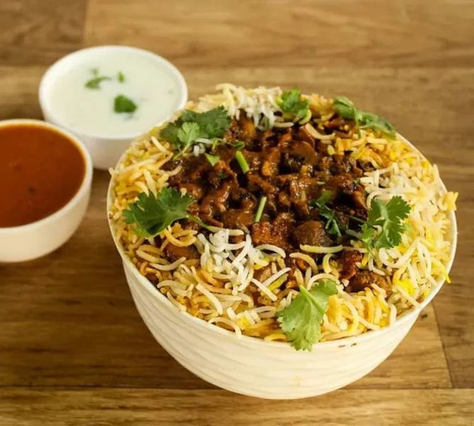 MUSHROOM BIRYANI