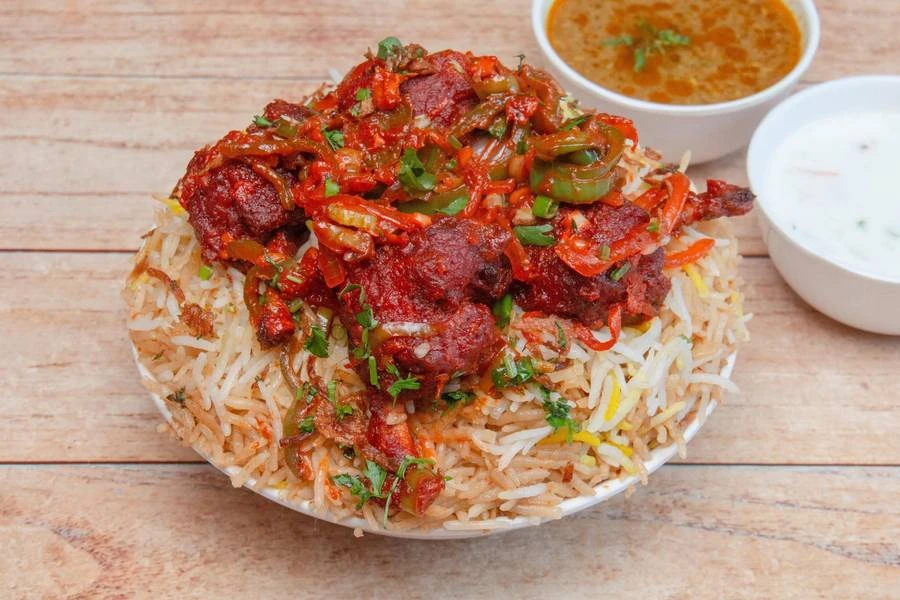 CHICKEN LOLIPOP BIRYANI