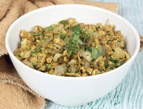 Egg bhurjji