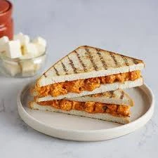 Panner Schezwan sandwich