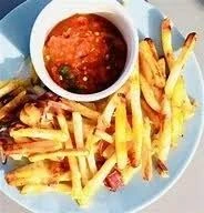 Salsa Mexican fries