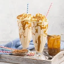 Butterscotch milkshake