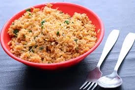 Schezwan fried rice egg