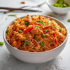 Chicken schezwan fride rice