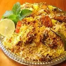 Chicken biryani (fried )