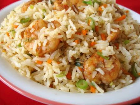 Prawns biryani