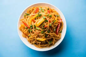 Schezwan veg noodles