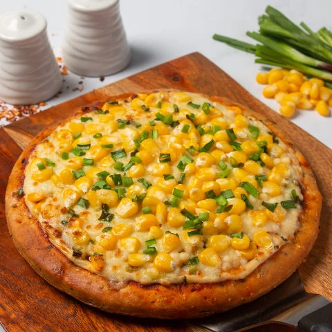 CHEESE &   CORN  VEG  PIZZA